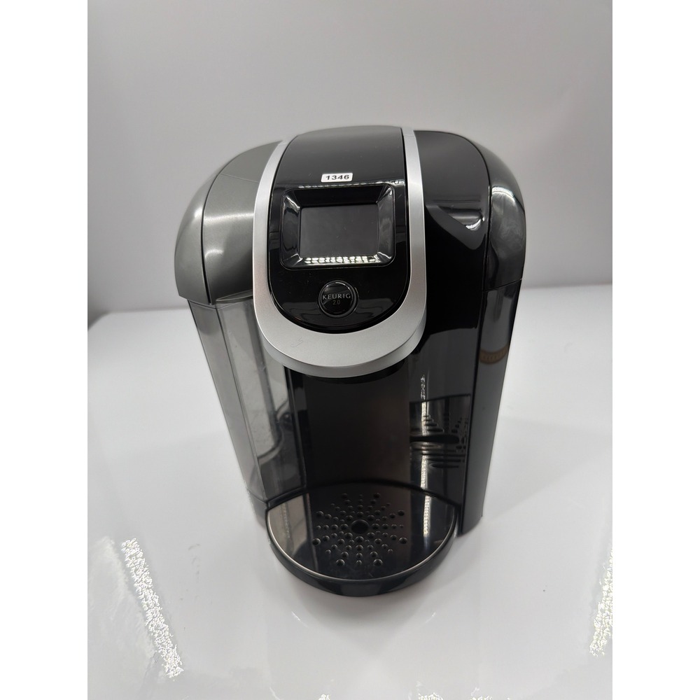 Keurig 2.0 K200 Single Serve Coffee Maker Black Silver K-Cup Pod Brewer